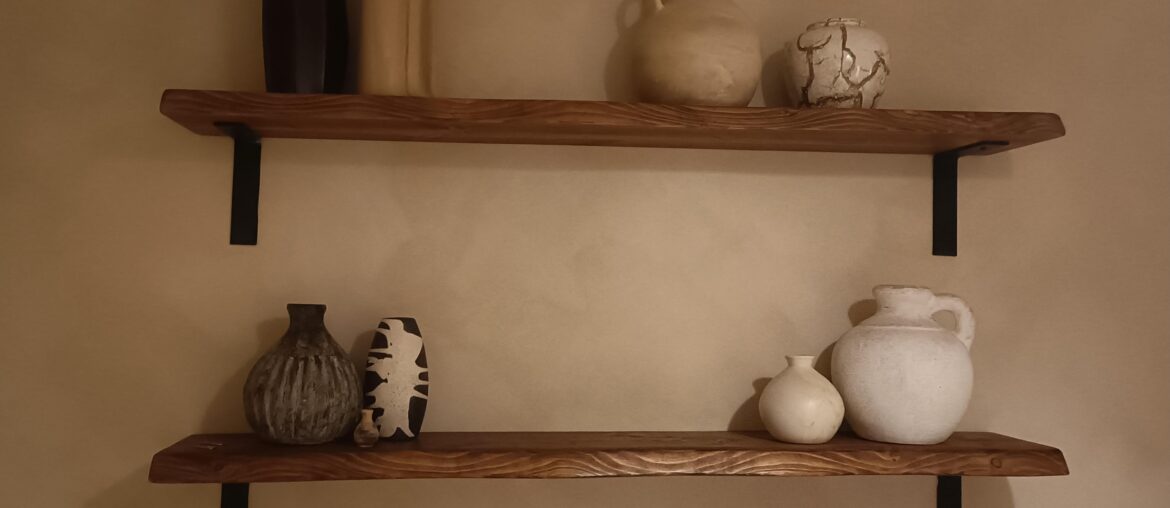 Please help me style my shelves!