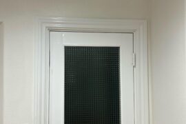 Looking to add curtain to French door