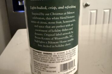 Wine similar to Biltmore Christmas White Wine?