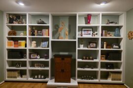 Does this look better now? My updated shelves - please take a look.