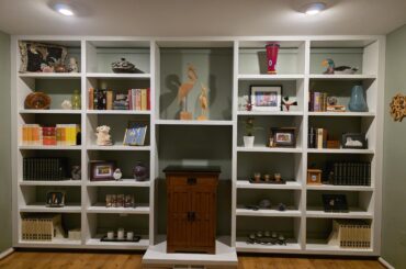 Does this look better now? My updated shelves - please take a look.