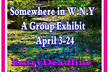 Hey friends. Just a reminder.Entry Deadline for ‘Somewhere in W.N.Y. for the Gallery Room in April. It is March 20th.  We offer monthly themes and welcome all interpretations. Submissions from all media are encouraged, and you can participate as often as you'd like. I look forward to----