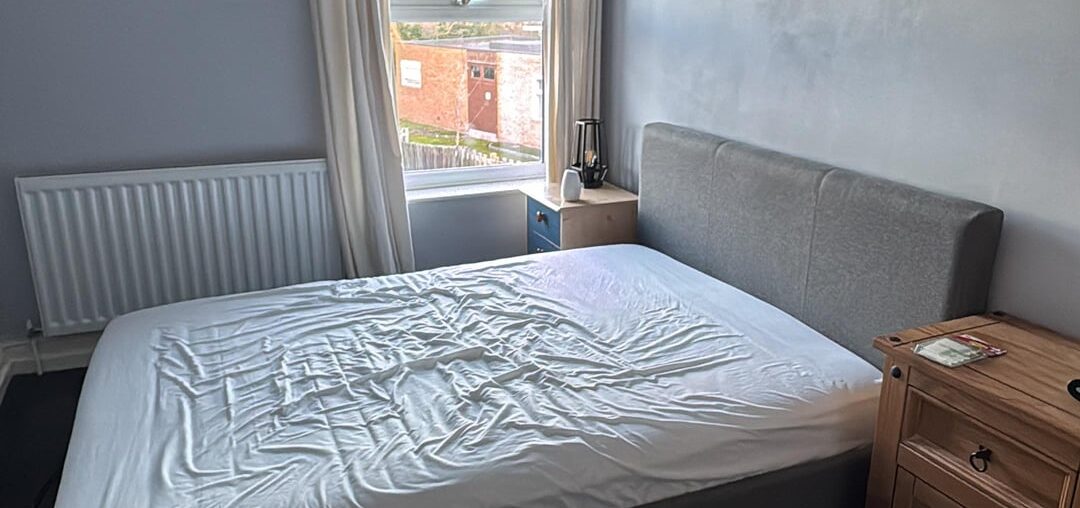 Spare room. Before and after