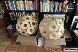 Hanging Pendant Lamp w/o Screwing into Ceiling