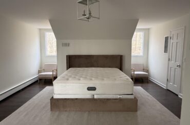 stuck on what to do with the two dormer windows on either side of the bed