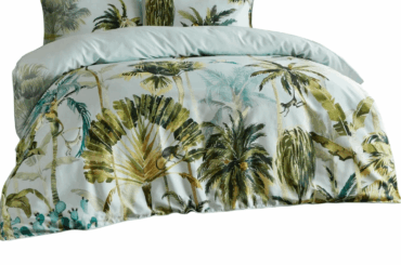 Is a patterned duvet cover giving teen bedroom