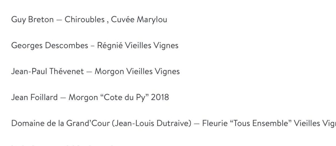 Upcoming wine tasting. Are these five worth $85?