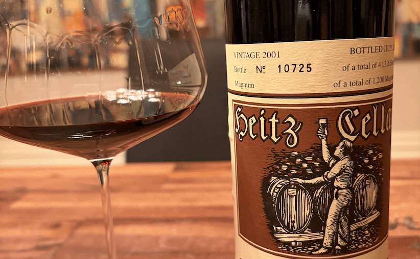 Heitz Cellars, Trailside Vineyard, 2001