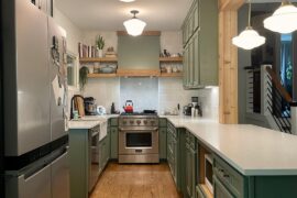 DIY Kitchen Reno (after/before)