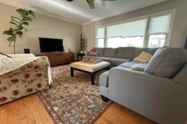 What color curtains?