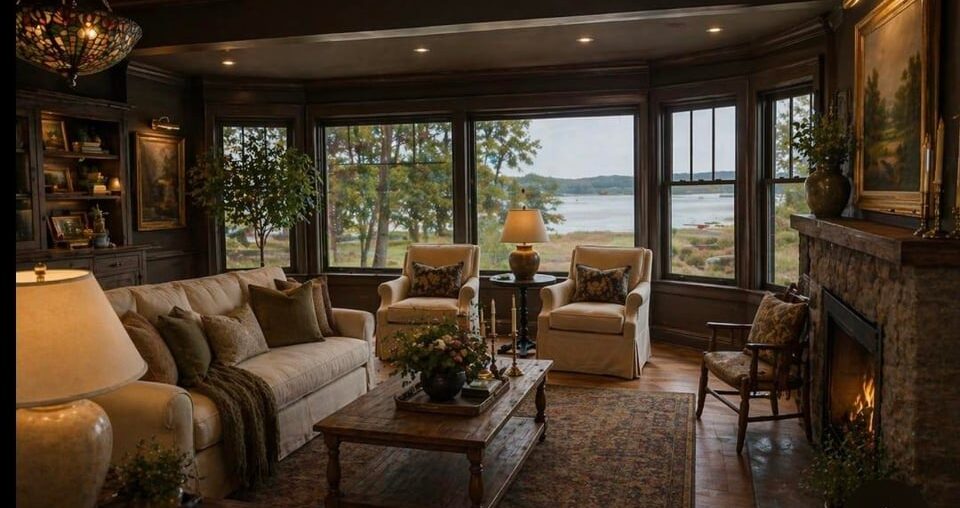 I’m torn between the rich browns and brass (Ralph Lauren style) vs the deep green/black (Joanna Gaines style)