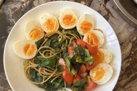 Déjeuner du jour en période de sèche