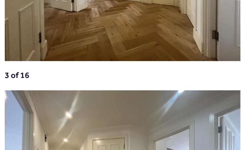 Huge hallway… So many doors