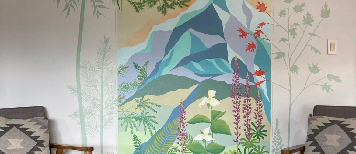 A piece designed to honor the place husband and wife fell in love, with little nods to their birthplaces.