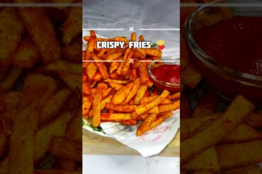 Perfect French Fries 😱 | Crispy Outside Soft Inside | Easy Recipe #shorts #food