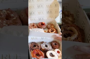 BRIOCHE STYLE GOURMET DONUTS | LA RUE FEB MENU | FERRERO ROCHER & FRENCH TOAST DONUT #Donutventures