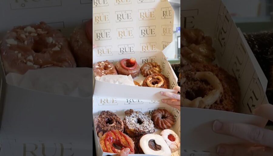 BRIOCHE STYLE GOURMET DONUTS | LA RUE FEB MENU | FERRERO ROCHER & FRENCH TOAST DONUT #Donutventures