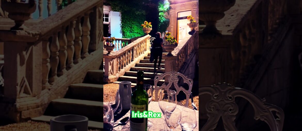 Late night of Chateau #france #travel  Iris & Rex Blog