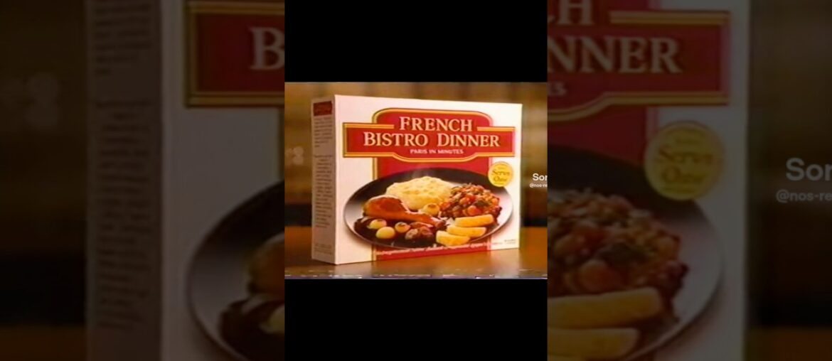 French Bistro Dinner (2 Versions) #fyp #retro #food #foodie #sora #ai #nostalgia #viral #90s #80s