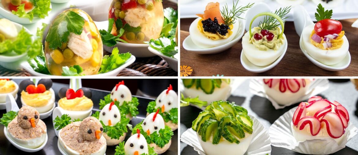 Creative Easter Deviled Egg Ideas: Adorable Chickens, Aspic & Gourmet Toppings!