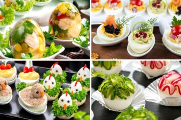 Creative Easter Deviled Egg Ideas: Adorable Chickens, Aspic & Gourmet Toppings!