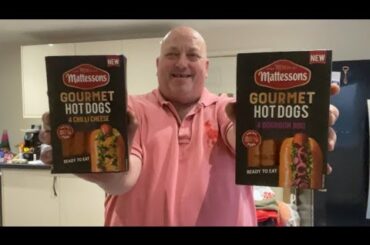 Mattessons NEW Gourmet Hot Dogs Review 🌭🔥 Bourbon vs Chilli Cheese