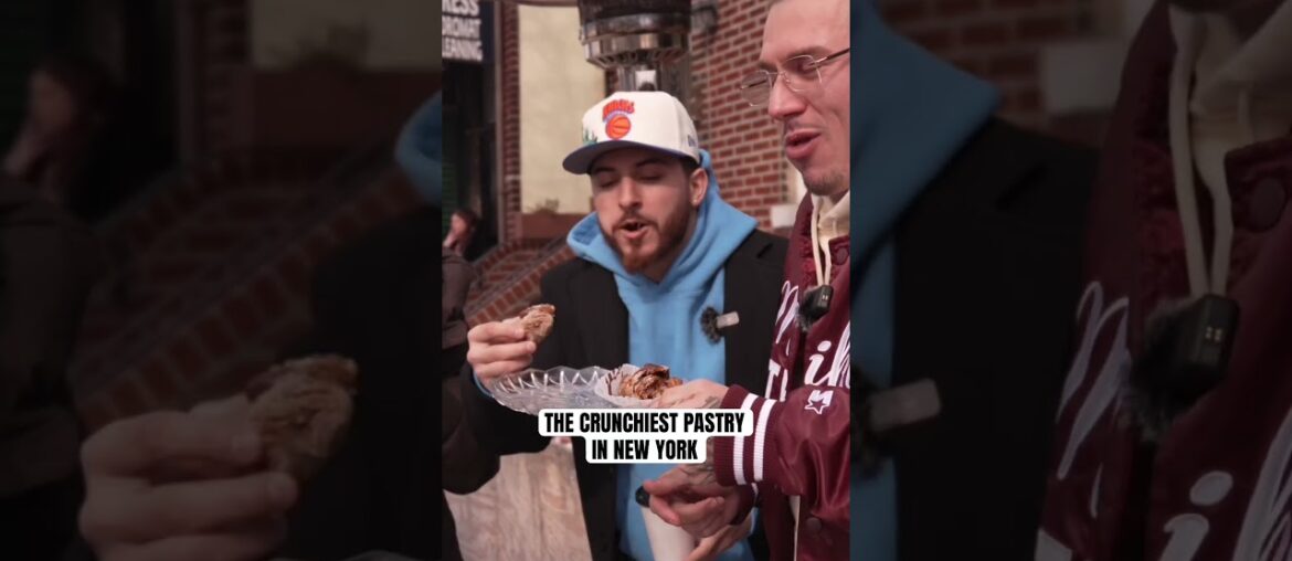 The crunchiest pastry in NY #foodie #italianfood