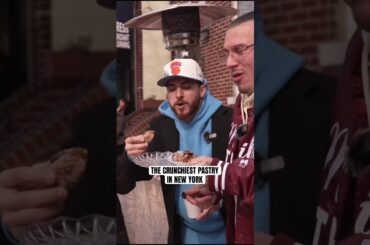 The crunchiest pastry in NY #foodie #italianfood