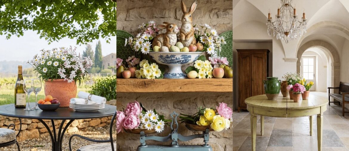 SPRING FRENCH COUNTRY COTTAGE:  Rustic Provence Decor Ideas to Transform Your Home! 🇫🇷