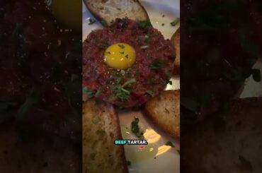 San Francisco eating French food