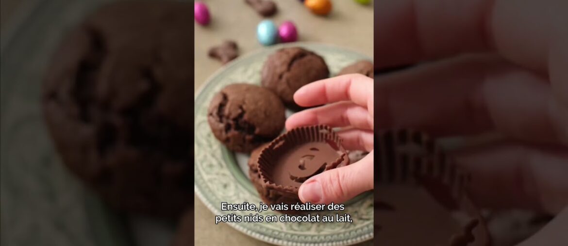 Goûter de Pâques : le cupcake nids au chocolat 🍫 | Pourdebon
