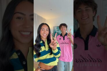 2 birds on a wire trend 🥹🪽- Cadel and Mia #shorts