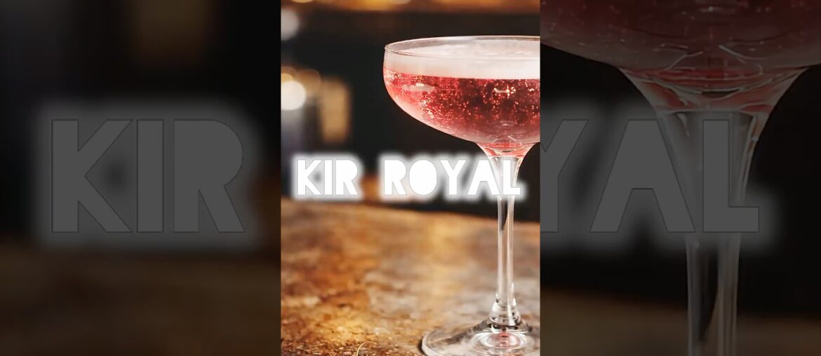 How to make Kir Royal | POV cocktail tutorial How to make Kir Royal | POV cocktail tutorial
