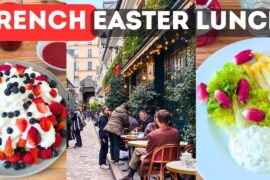 Real French Easter Lunch in Paris - What French people eat for Easter