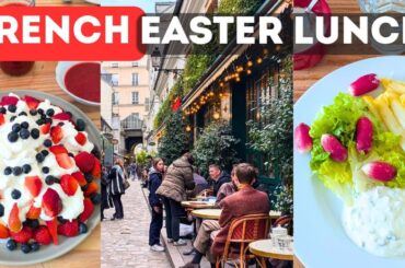 Real French Easter Lunch in Paris - What French people eat for Easter