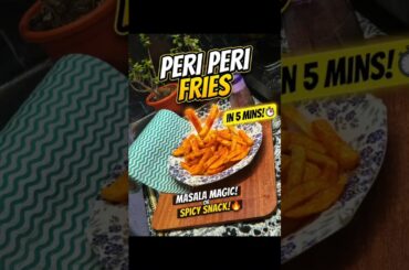 Try my style tandoori peri peri french fries 🍟 you'll ♥️it