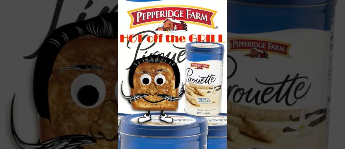 Pepperidge Farm French Vanilla Pirouette Taste Test #shorts #pepperidgefarm #tastetest #aprilfools