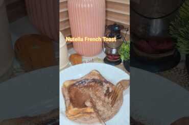 Nutella French Toast 😋 👌#shorts #trending