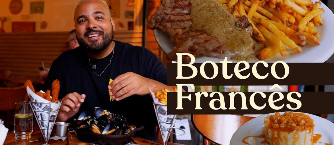 Comida francesa com ÓTIMO preço no Catete! #CaioPraDentro 060