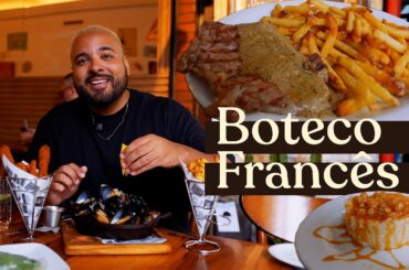 Comida francesa com ÓTIMO preço no Catete! #CaioPraDentro 060