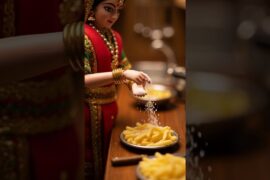 Miniature French Fries 🍟😱 | Crispy ASMR Cooking #Shorts