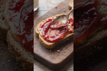 Decadent PB&J Upgrade — A Gourmet Twist on a Classic Snack #Shorts
