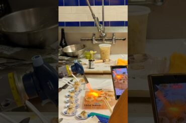 Scallops Appetizer with Torch 🔥 Chef Technique at Home