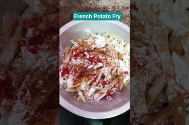 French Potato Fry #food Recipe #ytshorts