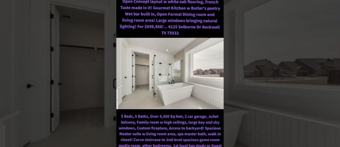 Gorgeous Stone w Brick French Style Mini Mansion 2026 New Construction w Open Concept layout