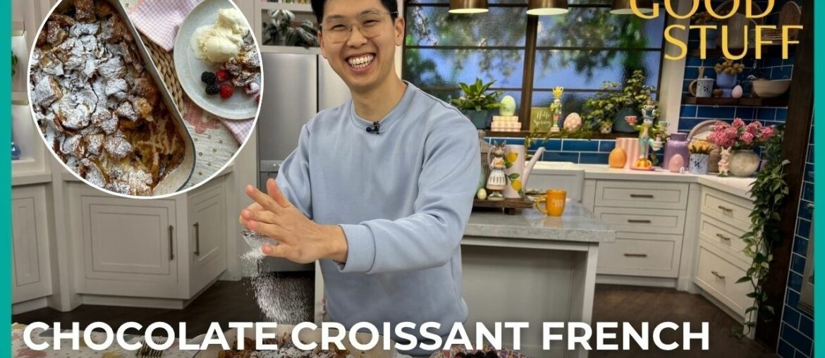 Chocolate Croissant French Toast