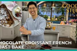 Chocolate Croissant French Toast