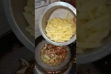#jeera rice and potato french fries bhaji recipes#