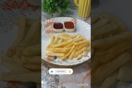 Instant Crispy French fries 🍟#   Recipe #viral # youtube # shorts 😍🤗