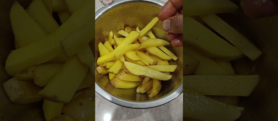 FRENCH FRIES🍟 ଘରେ ବନାନ୍ତୁ #odia #food #recipe #healthy #lowoilcooking